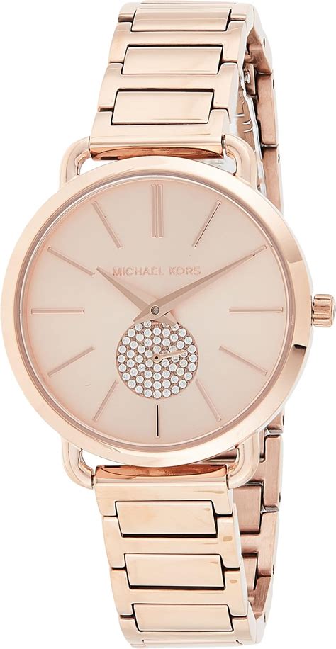 michael kors damenuhr portia gold|Amazon.com: Michael Kors Portia Three.